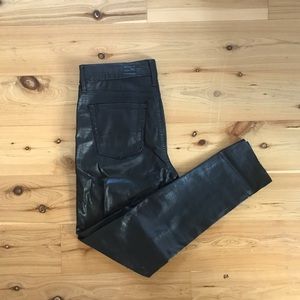 ADRIANO GOLDSCHMIED Coated skinny pant